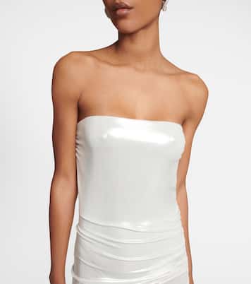 Asymmetric midi dress | Norma Kamali