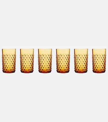 Set de 6 verres tumbler Hobnail | Klimchi