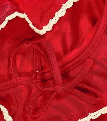 Raie ruffle-trimmed bikini | Zimmermann Kids