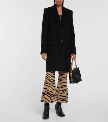 Abrigo cruzado de lana | Stella McCartney