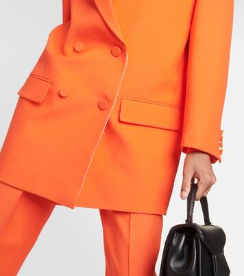Blazer doppiopetto in Crêpe Couture | Valentino