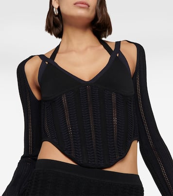Column corset top | Dion Lee