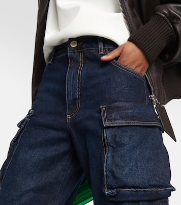 Fern denim cargo pants | The Attico