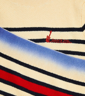 Striped cotton and wool sweater  | Scotch & Soda Kids