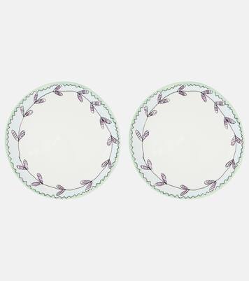 x Marni Blossom Milk set of 2 dessert plates | Serax