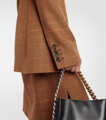 Checked virgin wool blazer | Stella McCartney
