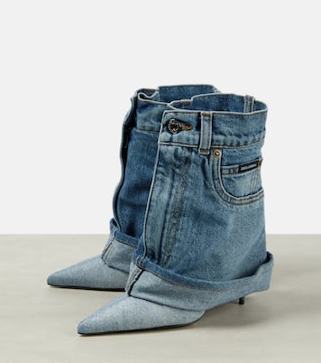 Botines 105 de denim | Dolce&Gabbana