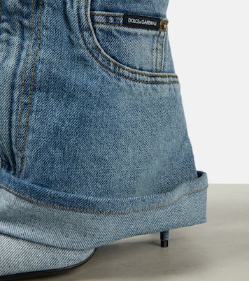 Botines 105 de denim | Dolce&Gabbana