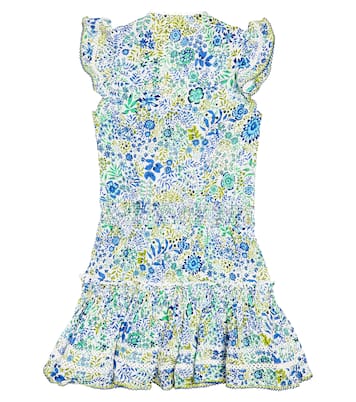 Abito Anais con stampa e volant | Poupette St Barth Kids