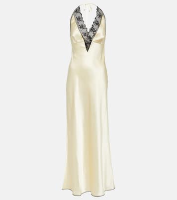 Robe longue en soie | SIR