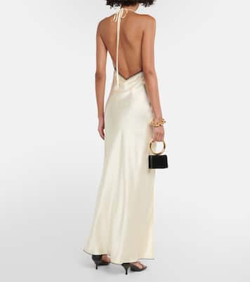 Robe longue en soie | SIR