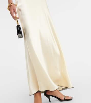 Robe longue en soie | SIR