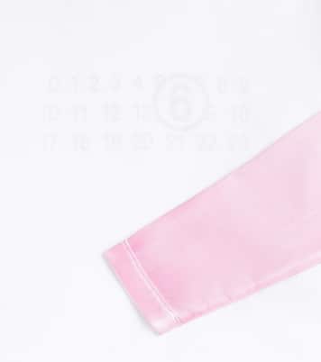 Top in jersey di cotone con logo | MM6 Maison Margiela Kids