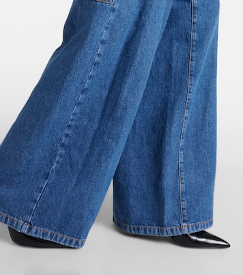 Jeans anchos de tiro alto | Etro