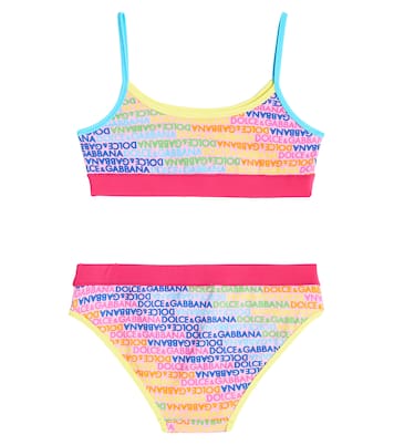 Bedruckter Bikini | Dolce&Gabbana Kids