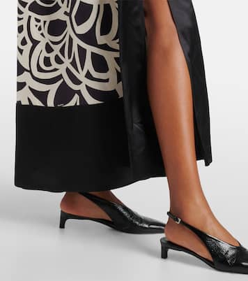 Bedrucktes Maxikleid Licenza aus Seide | Max Mara
