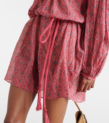 Robe Kildi en coton à fleurs | Marant Etoile