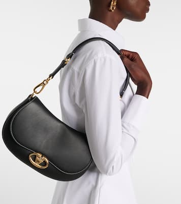Schultertasche VLogo Medium aus Leder | Valentino Garavani