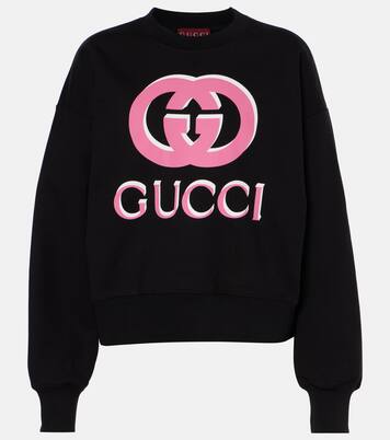 Felpa in cotone con logo | Gucci