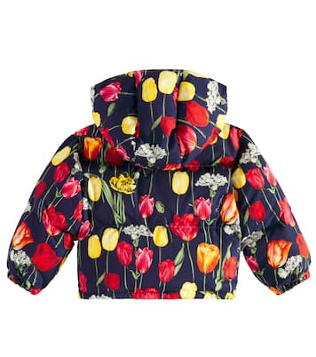 Floral down jacket  | Dolce&Gabbana Kids