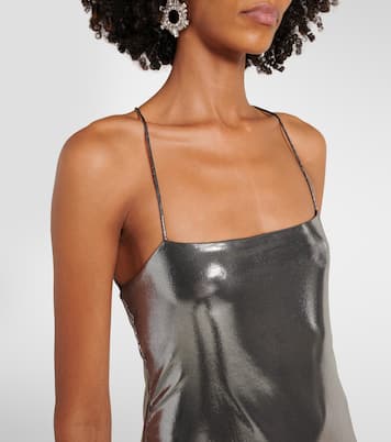 Metallic jersey gown | The Sei