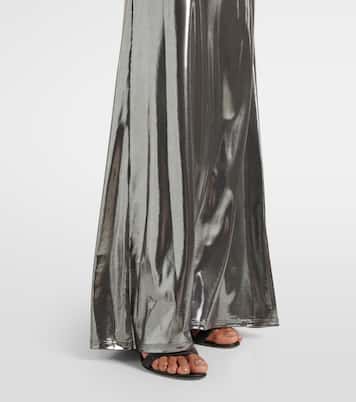 Metallic jersey gown | The Sei