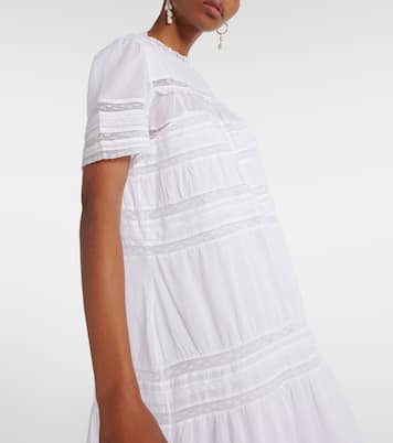 Geralda ruffled cotton midi dress | Marant Etoile