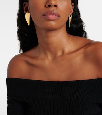 Boucles d’oreilles Demi-Cœur | Alaïa