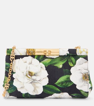Clutch Marlene in broccato floreale | Dolce&Gabbana