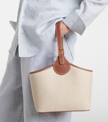 Borsa Bobbin in canvas | Loro Piana