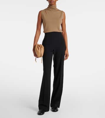 Ikatu wool jersey turtleneck top | The Row