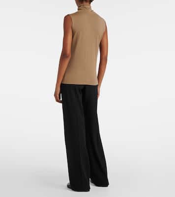 Ikatu wool jersey turtleneck top | The Row