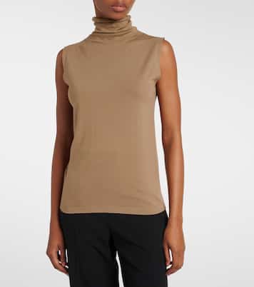 Ikatu wool jersey turtleneck top | The Row
