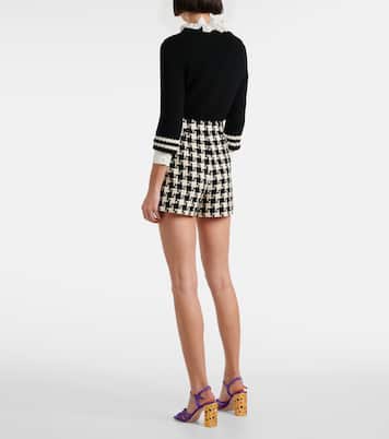 Mossi tweed shorts | Valentino