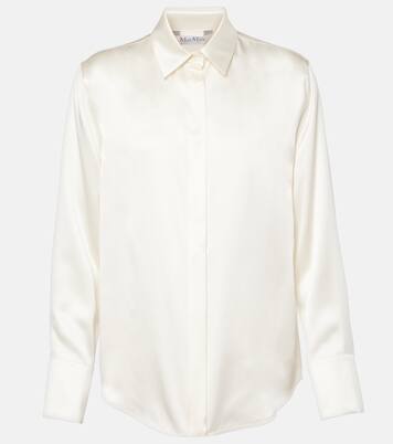 Blusa Mazurca in raso di seta | Max Mara