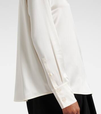 Blusa Mazurca in raso di seta | Max Mara