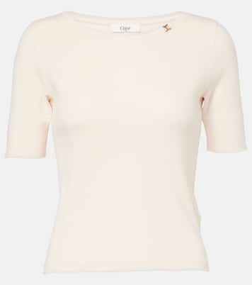 T-shirt in jersey di cotone | Chloé