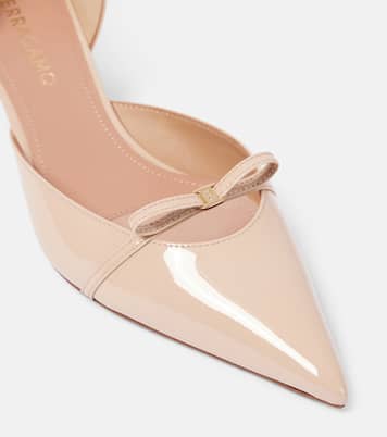 Escarpins Gyoia Dorsay 40 en cuir verni | Ferragamo