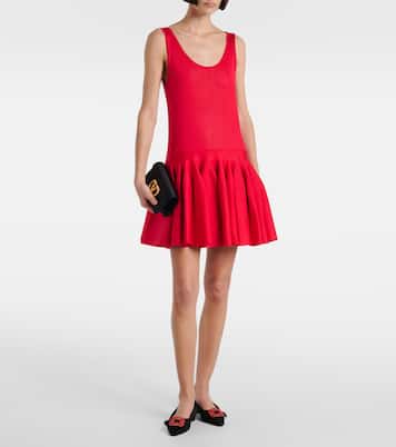 Ballerine Gilfa in suede con cristalli | Manolo Blahnik