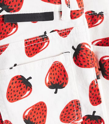 Printed denim shorts | Stella McCartney Kids