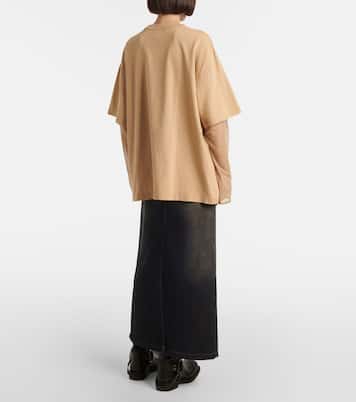T-shirt in cotone con stampa | Acne Studios