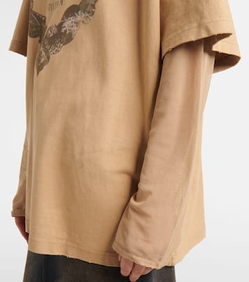 T-shirt in cotone con stampa | Acne Studios