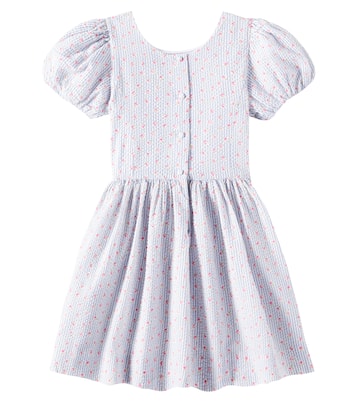 Vestido de algodón floral a rayas | Polo Ralph Lauren Kids