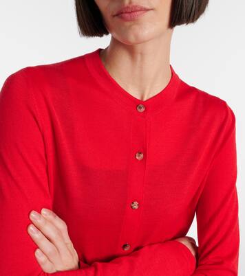 Brieta wool-blend cardigan | Khaite