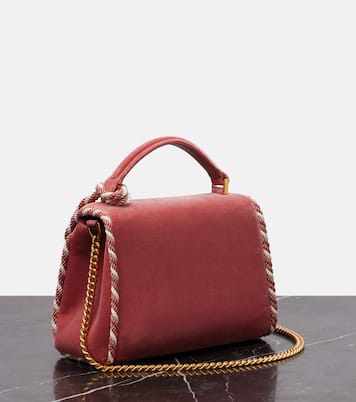 Bolso VSling Mini de terciopelo adornado | Valentino Garavani