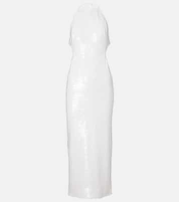 Cindy sequined halterneck midi dress | The New Arrivals Ilkyaz Ozel