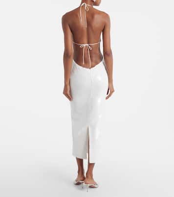 Cindy sequined halterneck midi dress | The New Arrivals Ilkyaz Ozel