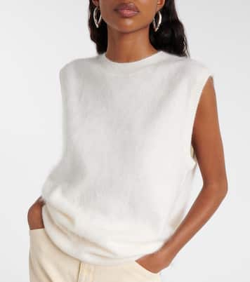 Yasmin cashmere sweater vest | Lisa Yang