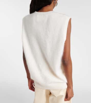Yasmin cashmere sweater vest | Lisa Yang