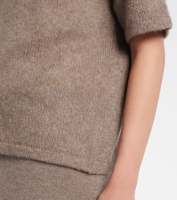T-shirt Cecelia in cashmere e seta | Lisa Yang